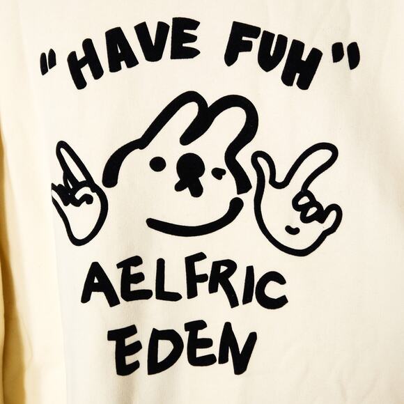 NEW Aelfric Eden Women’s Sweatshirt Streetwear Indie Graphic Print Oversized XL - Picture 7 of 9